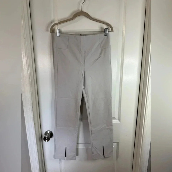 Athleta Women’s Galactic Gray Wander Slim Straight Cropped Pants - Size 6 - Picture 1 of 10